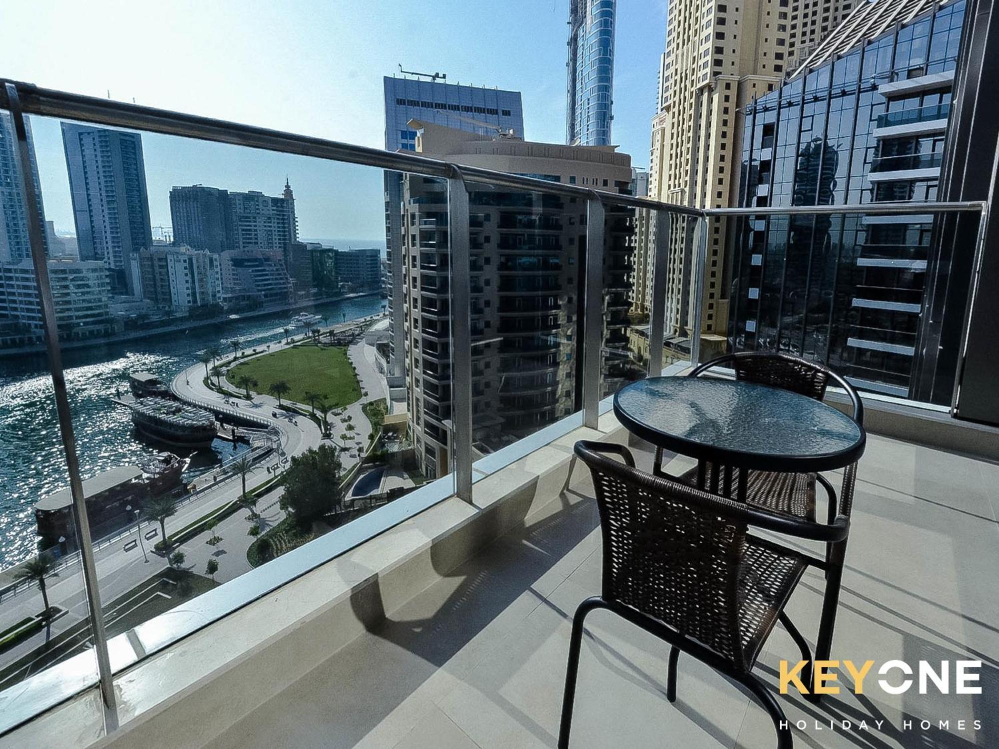 דובאי Sophisticated One Bedroom With Full Marina View מראה חיצוני תמונה